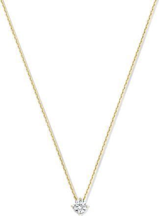 BELORO Halsketten - Monte Napoleone Stella 9 karat necklace with zirco - Gr. unisize - in Gold - für Damen