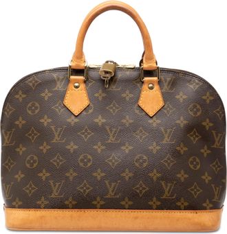 Louis Vuitton Pre-owned Womens Monogram Alma Pm - Tan Textile - One Size