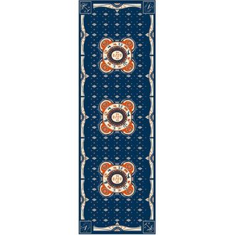 Fortela Zodiac Print Scarf in Blue at Nordstrom