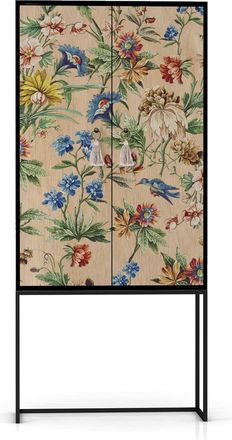 Really Nice Things Armario aparador 2 puertas MDF estampado floral