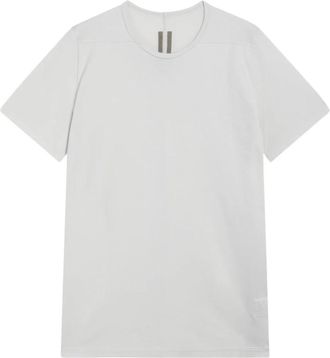 Rick Owens Level T-shirt - Heren - T-shirts - Wit - M - Katoen - Tops