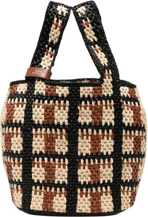 A.P.C. Panier Pecan - Dames - Shoppers - Veelkleurig - ONE Size - Tassen