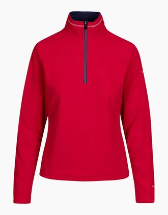 Trespass Womens Trespass Womens/Ladies Skylar Fleece Top - Red - Size: 18/16