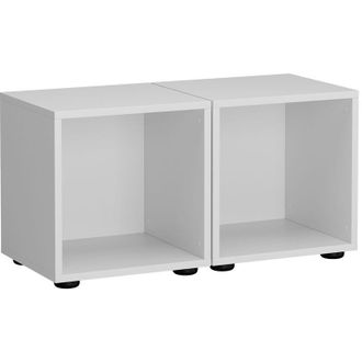 Vicco Estanter&iacute;a Infantil Estell, Blanco, 36.4 X 38.2 Cm Lote De 2, Vicco