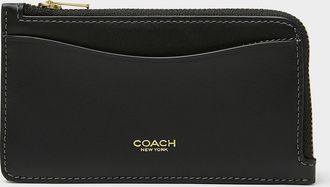 Coach Womens New York minimalist leather card holder