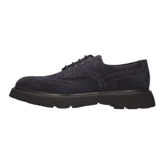 Doucal's Heren, Schoenen, Blauw, Maat: 41 EU Leer