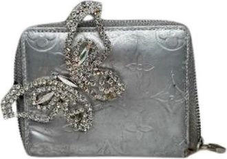 Louis Vuitton Pre-owned Zippy Portemonnee (Aangepast) - Dames - Vintage Accessoires - Grijs - ONE Size - Leer - Vintage
