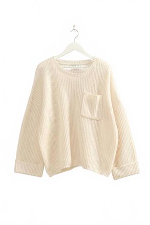HYFVE Womens Jax Oversized Sweater In Cream