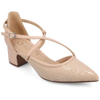 Journee Collection Women & apos;s Galvinn Medium and Wide Width Pumps