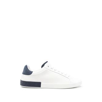 Dolce & Gabbana Schoenen, Heren, Wit, 45 EU, Leer, Portofino Sneakers