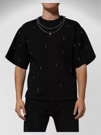 Dolce & Gabbana necklace embellished sweatshirt