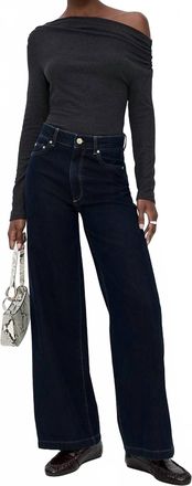 Staud Womens Philomena Top In Charcoal