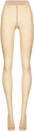 Wolford Pure Shimmer 40 Concealer Tights - Dames - Pantys - Beige - M - Wol - Ondergoed