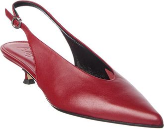 Aeyde Camila Slingback Leather Pump