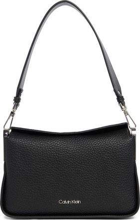 Calvin Klein Fay Shoulder Bag in Black/Silver at Nordstrom Rack
