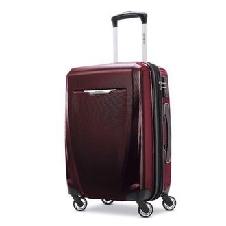 Samsonite Winfield 3 DLX Carry-On Spinner in Burgundy at Nordstrom