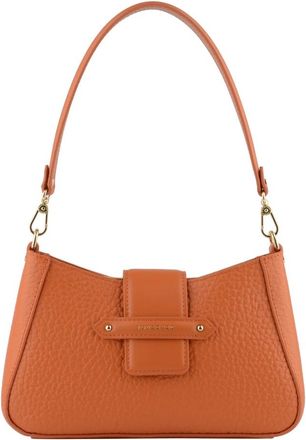Pourchet Fleuves Moyen mod&egrave;le (Mm) - Dames - Schoudertassen - Oranje - ONE Size - Leer - Tassen