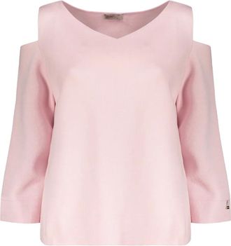 Herno Top con scollo a V - Rosa