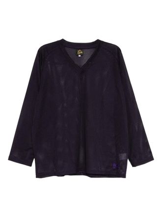 Needles raschel-knitted T-shirt - Purple