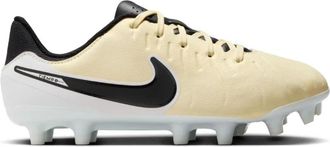 Nike Legend 10 Academy Fg/Mg Voetbalschoenen Junior Wit - Dames - Fitnessschoenen - Beige - 38 1/2 EU - Polyester - Fitness