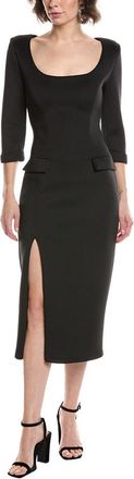 Black Halo Kismet Scuba Midi Dress