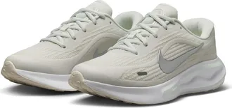 Nike Journey Road Runner Sneaker in Summit White/Metallic Silver at Nordstrom Rack, Size 10.5