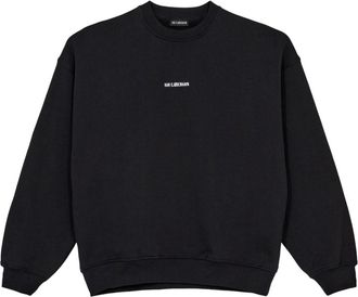 Han Kjobenhavn Maglione con logo ricamato - Nero