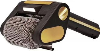No Brand Cepillo Giratorio Para Barbacoa Sin Cerdas, Luz Led, Inal&aacute;mbrico, Recargable, De Acero Inoxidable 304, Rodillos Motorizados, Sin Precalentamiento, M&aacute;x