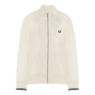 Fred Perry Heren, Sweatshirts & Hoodies, Beige, Maat: M