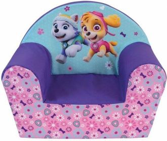 Les Tendances Les Tendances - poltrona club pat patrouille per ragazze in schiuma per bambini