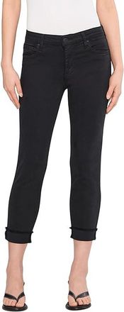 Kut from the Kloth Amy Crop Straight Leg Womens Jeans Black : 16 9.5, Cotton/Denim/Polyester