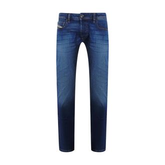 Diesel Heren D-Sark Faded Jeans (Blauw)