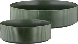 Björn Borg Ensaladera Ø21,5cm et Ø27,5cm - 2 piezas - Oliva
