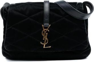 Saint Laurent Pre-owned Shoulder Bags, female, Black, Size: ONE SIZE Pre-owned Quilted Shoulder Bag