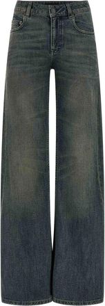 Balenciaga A Gamba Ampia Jeans