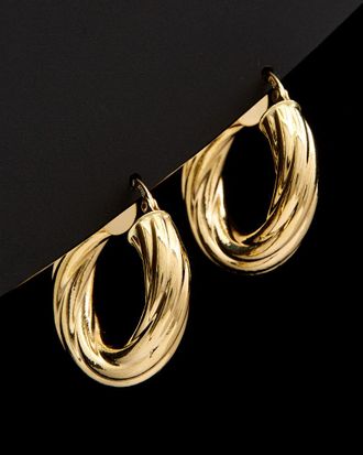 Italian Gold, Inc 14K Italian Gold Twist Bold Hoops