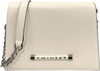 Twinset White Polyethylene Crossbody Womens Bag