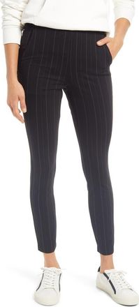 Hue Ponte High Waist Skimmer Leggings in Black at Nordstrom, Size 3X