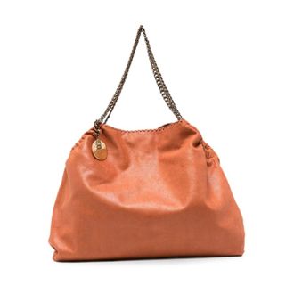 Stella McCartney Tote Bag - female - Stella McCartney - Shoulder Bags - Orange - ONE SIZE - Bags