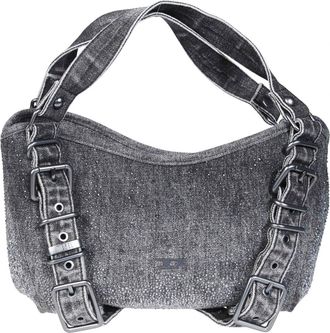 Diesel D-One Tophandle S - Dames - Handtassen - Zwart - ONE Size - Katoen - Tassen