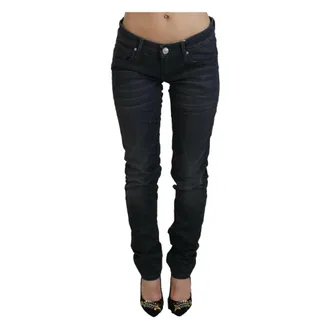 Acht Slim-fit Jeans, female, Black, Size: W26 Low Waist Slim Fit Denim Jeans