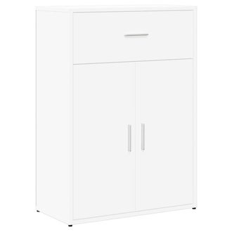 vidaXL Aparador Madera De Ingenier&iacute;a Blanco 60x30x84 Cm Vidaxl