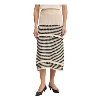Twinset Donna, Gonne, Beige, S, new