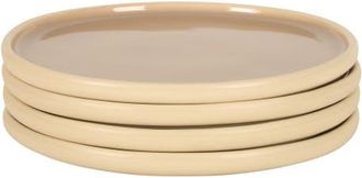 Gibson Home Port Gaia Dinner Plates - Reactive Glaze Dish Set in Beige at Nordstrom