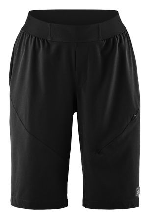 Gonso Fahrradhose GONSO Essential Shorts Light W, Damen, Gr. 34, Normalgr&ouml;ssen, schwarz, 86% Polyester, 14% Elasthan, Hosen Fahrradhose, Damen Bike-Shorts, 