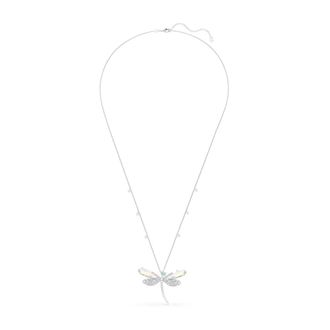 Swarovski Accessoires, Dames, Grijs, ONE Size, Ariana Grande Libellen Ketting