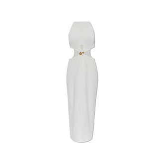 Cult Gaia Dames, Jurken, Wit, Maat: XS Leer