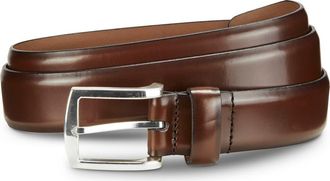 Allen Edmonds Midland Ave. Leather Belt in Coffee at Nordstrom, Size 32