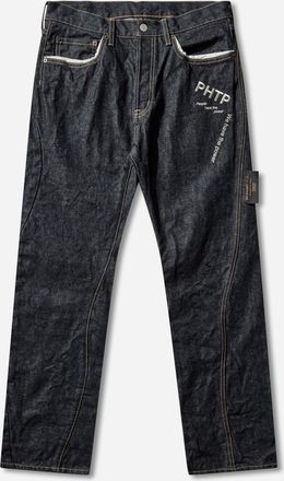 Undercover Men s People Have the Power Denim Pants Indigo