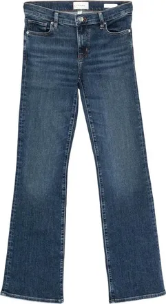 Frame Denim The Rodeo Washed Flared Denim Jeans